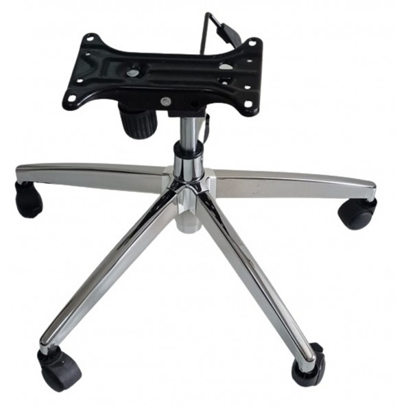 Oyun Koltuğu Yıldız Ayağı Tek Kol Mekanizma Krom Pistonlu çap 70 cm - 6