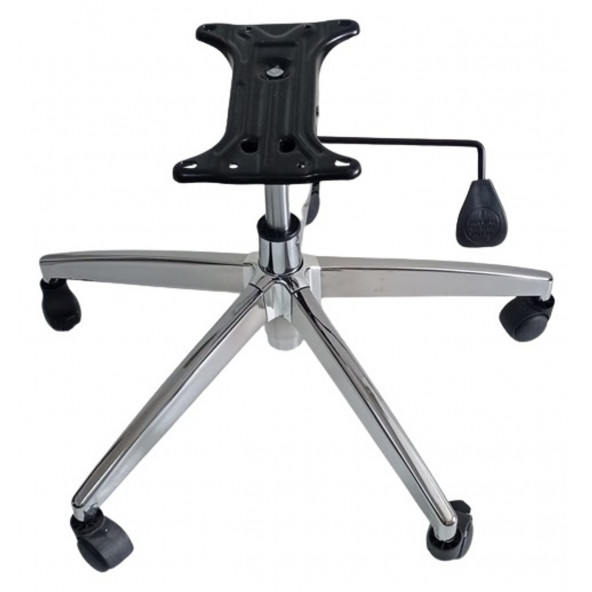 Oyun Koltuğu Yıldız Ayağı Tek Kol Mekanizma Krom Pistonlu çap 70 cm - 7