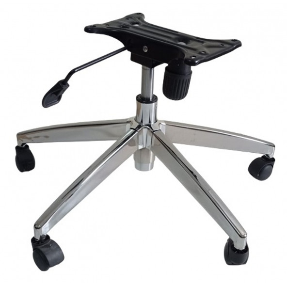 Oyun Koltuğu Yıldız Ayağı Tek Kol Mekanizma Krom Pistonlu çap 70 cm - 8