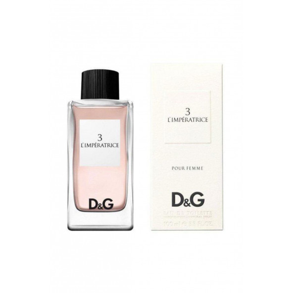 dolce & gabbana 3 l'imperatrice pour femme edt kadın parfüm 100 ml