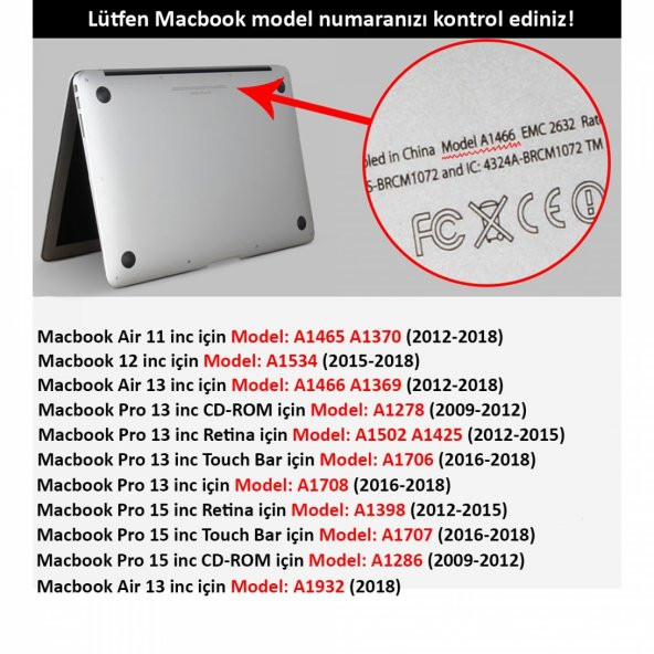 Codegen Apple 13" 13 inc Macbook Pro A1706 A1708 Mavi Kılıf Kapak CMPT-133LB - 2