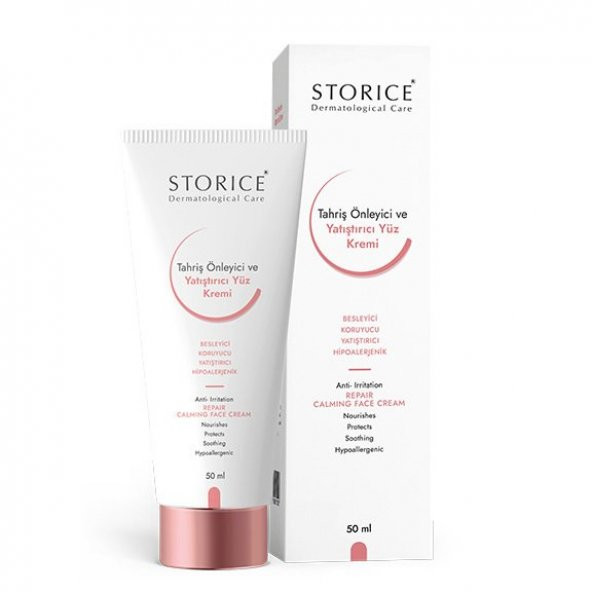 Storice Tahriş Önleyici ve Yatıştırıcı Yüz Kremi 50ml