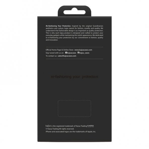 iPhone 12 Pro Kılıf Kajsa Preppie Serisi Dark Kapak - 3
