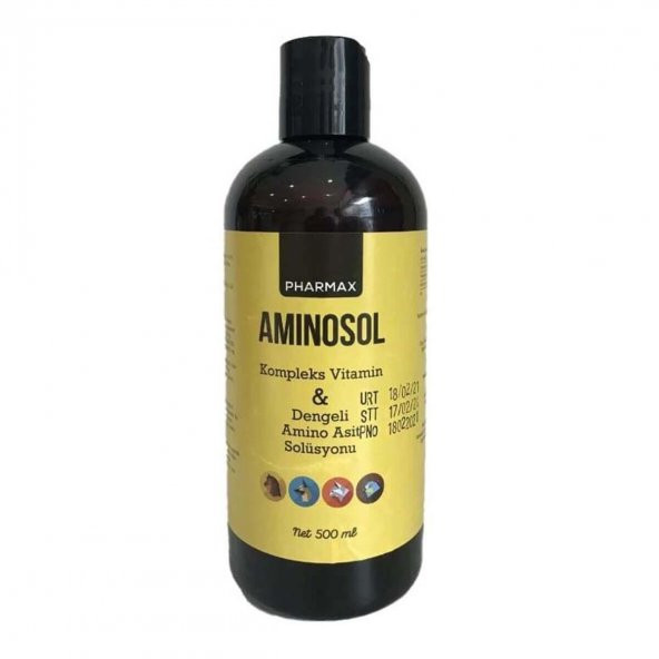 Pharmax Aminosol Vitamin ve Aminoasit Solüsyonu 500ml