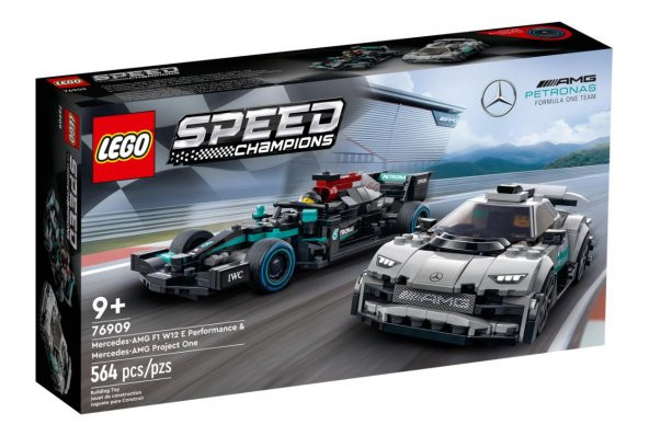 Lego Speed Champions 76909 Mercedes-AMG F1 W12 E Performance ve Mercedes-AMG Project One