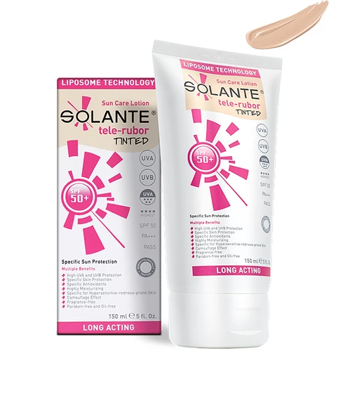 Solante Tele-Rubor Lotion Spf 50 150 ml - Tinted