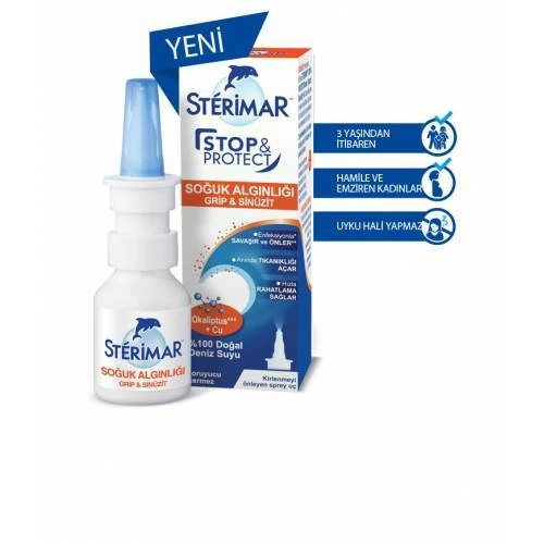 Sterimar Stop ve Protect Soğuk Algınlığı Grip Sinüzit