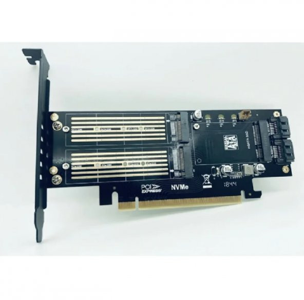 M.2 NVMe SSD NGFF PCIE 3.0X16 Adaptör mSATA - 2