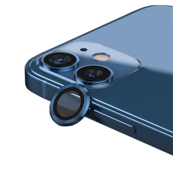 iPhone 13 / 13 Mini Toz Geçirmez Temperli Kamera Lens Koruyucu
