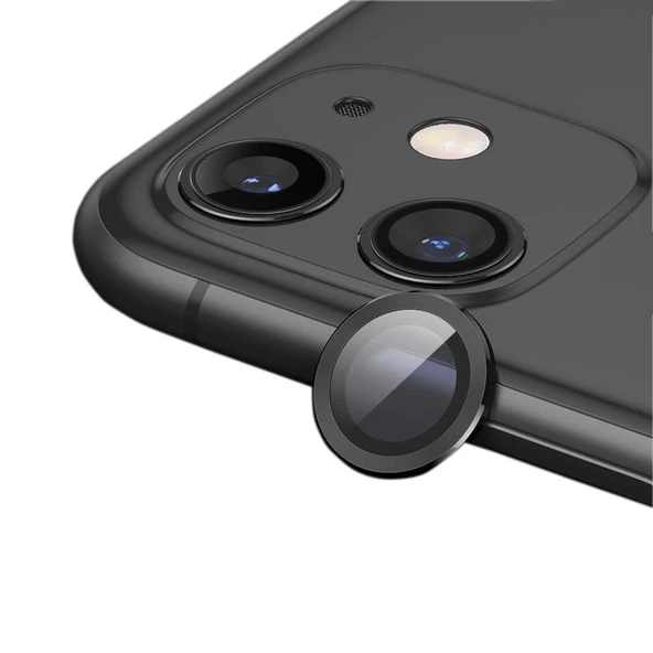 iPhone 13 / 13 Mini Toz Geçirmez Temperli Kamera Lens Koruyucu - 4