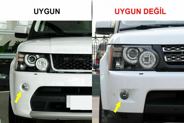 RANGE ROVER SPORT AUTOBİOGRAPHY SİS FARI ÇERÇEVESİ SOL LR019637 - Resim 4