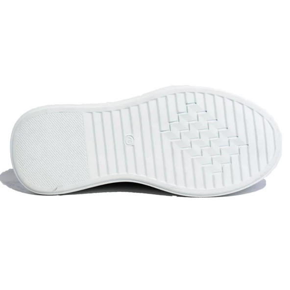 Hammer Jack 10222095 Jukov Siyah Beyaz Ortopedik Günlük Erkek Deri Ayakkabı - 4