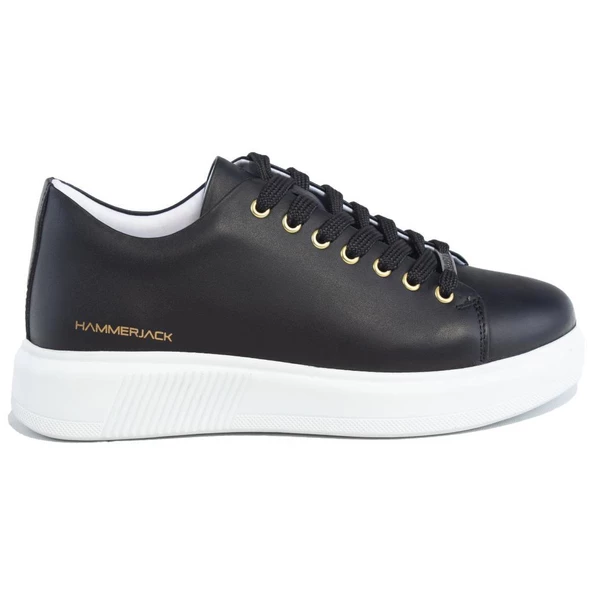 Hammer Jack 10222095 Jukov Siyah Beyaz Ortopedik Günlük Erkek Deri Ayakkabı - 2