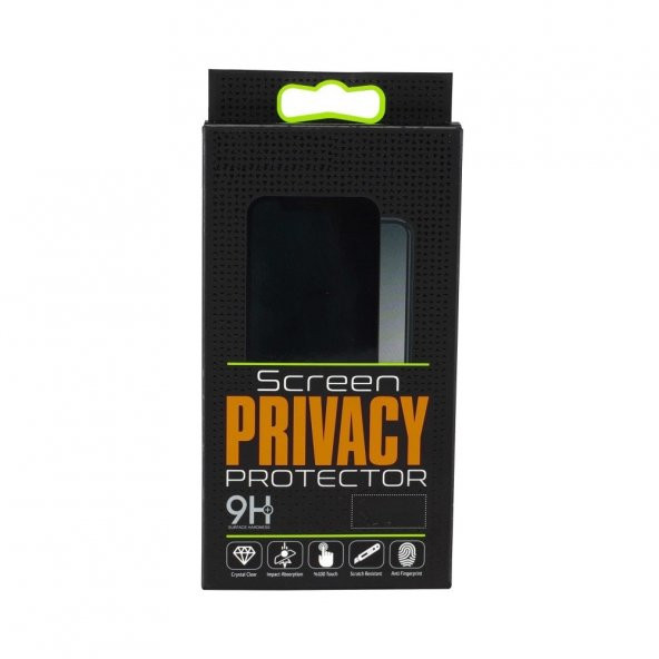 Xıaomı Poco M3 Privacy Hayalet Ekran Koruyucu Cam