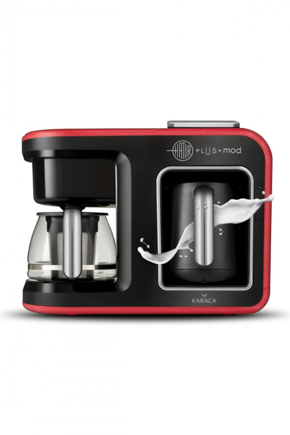 Karaca Hatır Plus Mod 5 In 1 Kahve ve Çay Makinesi Kırmızı - 3