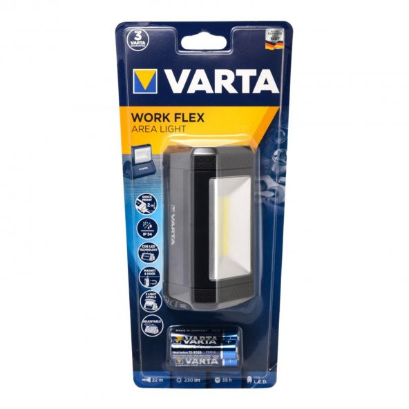 Varta Work Flex Açık Alan Aydınlatma Kamp Feneri - 3
