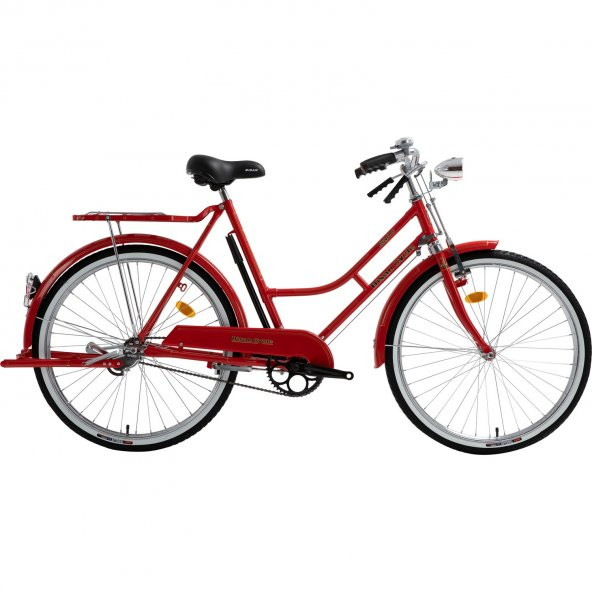 Bisan Roadstar Classic Bayan 26 Jant Bisiklet Kırmızı