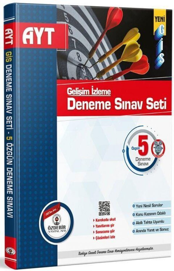 AYT Gelişim İzleme 5 li Deneme Sınav Seti Özdebir Yayınları