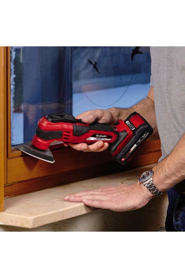 Einhell Varrito Akülü Raspalama 2,50 Ah 18 Volt Akülü