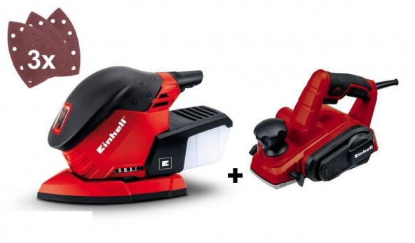 Einhell Tc-pl 750 Elektrikli El Planyası+Te Os 1320 Titreşim Zımpara - 1