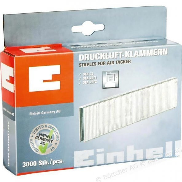 Einhell Dta 25/2 Ve Pn 50 Havalı Için Zımba Telli 40 MM 3000 ADET - 2