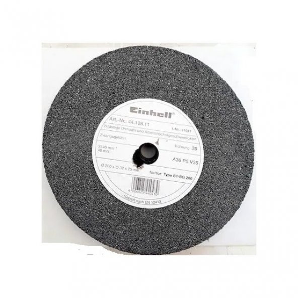 Einhell Zımpara Taşlama Çark Taşı 200X32X25 Mm 36 Kum 200 Mm - 1