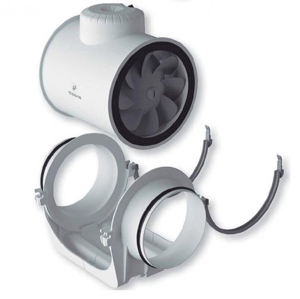 TD Evo 250 Soler Palau Yuvarlak Havalandırma Fanı Üç Devirli Tasarruflu Güçlü Kolay Kurulum Ev İş Okul AGMair Agm Havalandırma - 2