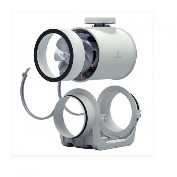 TD Evo 250 Soler Palau Yuvarlak Havalandırma Fanı Üç Devirli Tasarruflu Güçlü Kolay Kurulum Ev İş Okul AGMair Agm Havalandırma - 3