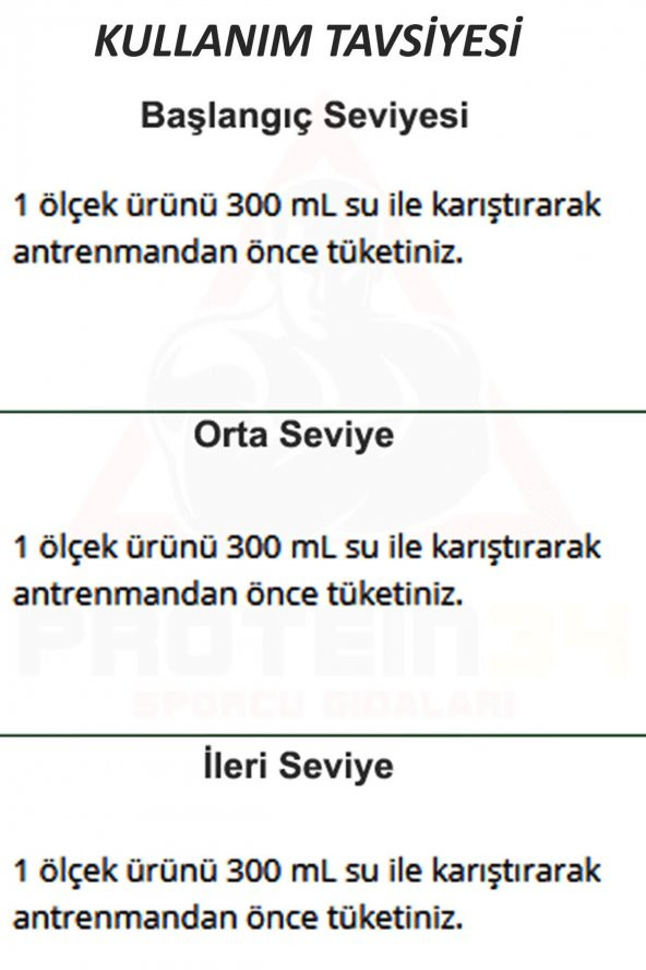 Bigjoy Sports Predator 510Gr 30 Servis Karpuz Aroma Pre-Workout - 3