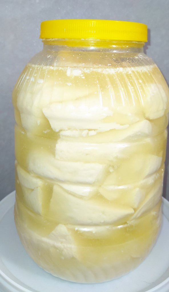 Koyun köy peyniri 3kg  ev yapımı doğal organik salamura