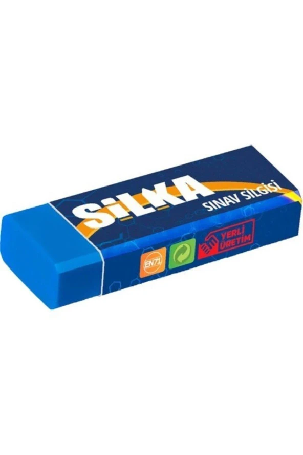 Silka Sınav Silgisi Lacivert (20 Li Paket)