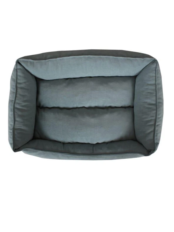 Yıkanabilir Kumaş Konforlu Kedi Köpek Yatağı Yeşil Medium 65x45 - 3