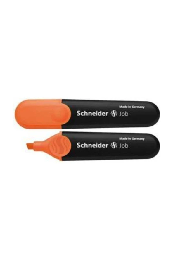 Schneider Fosforlu Kalem Job Turuncu (10 Lu Paket)