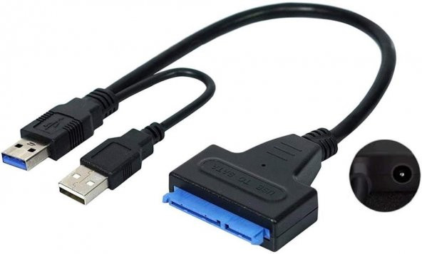 PrimeX 5142 USB3.0 2.5 inç notebook Diski, 3.5 inç PC diski USB3.0 Çevirici, Sata Harddisk USB çevirici Kablo - 2