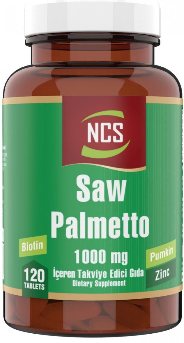 Ncs Saw Palmetto 120 Tablet Kırmızı Kore Ginseng 120 Tablet - Resim 4