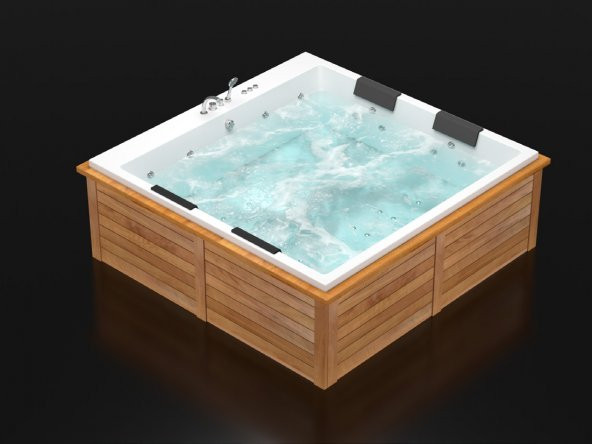 BELİZE Spa Havuz 140x140 / 150x150 / 160x160 / Gövde + Sistem 3 (Panelsiz fiyattır.)