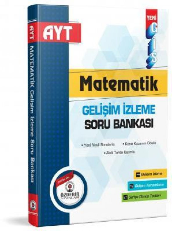 AYT Matematik GİS Gelişim İzleme Soru Bankası Özdebir Yayınları
