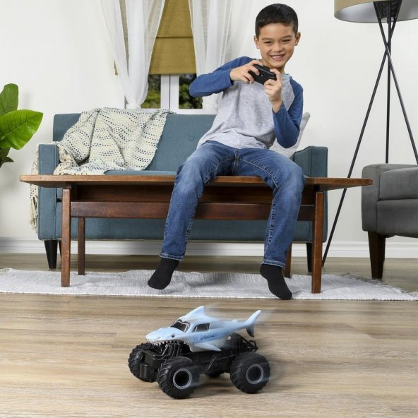 Monster Jam Megalodon 1:15 Uzaktan Kumandalı Araç - 4