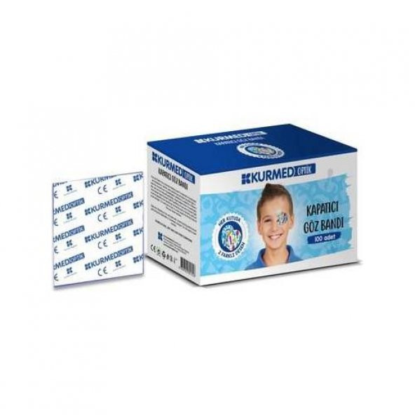 Kurmed Optik Kapatıcı Göz Bandı Erkek 100lü - 2
