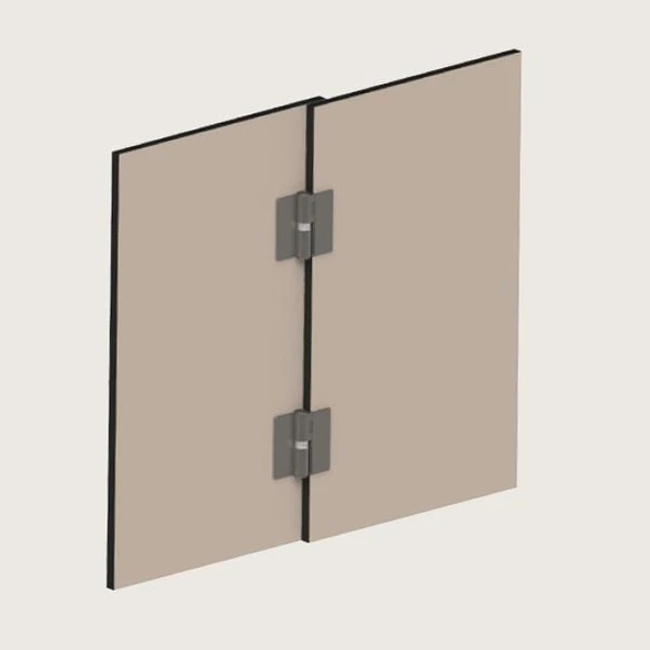 Gürçay Kabin Menteşesi Paslanmaz Binili - 2