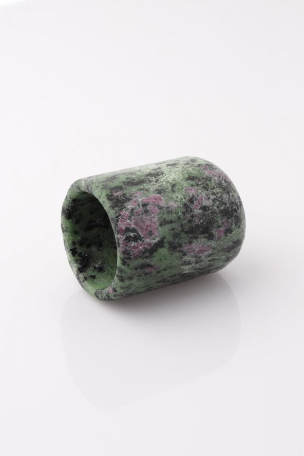 Anyolit Doğal Taş Bardak - Resim 2