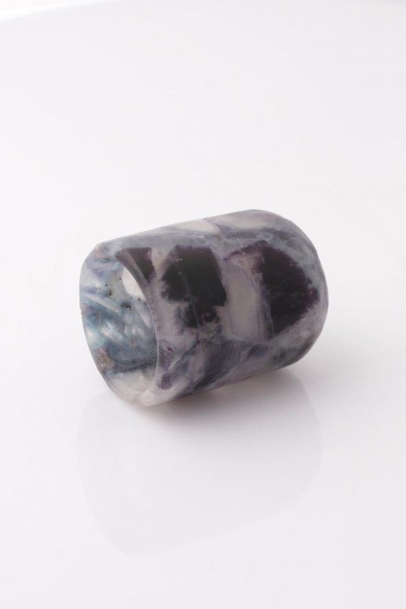 Florit Doğal Taş Bardak - Resim 2