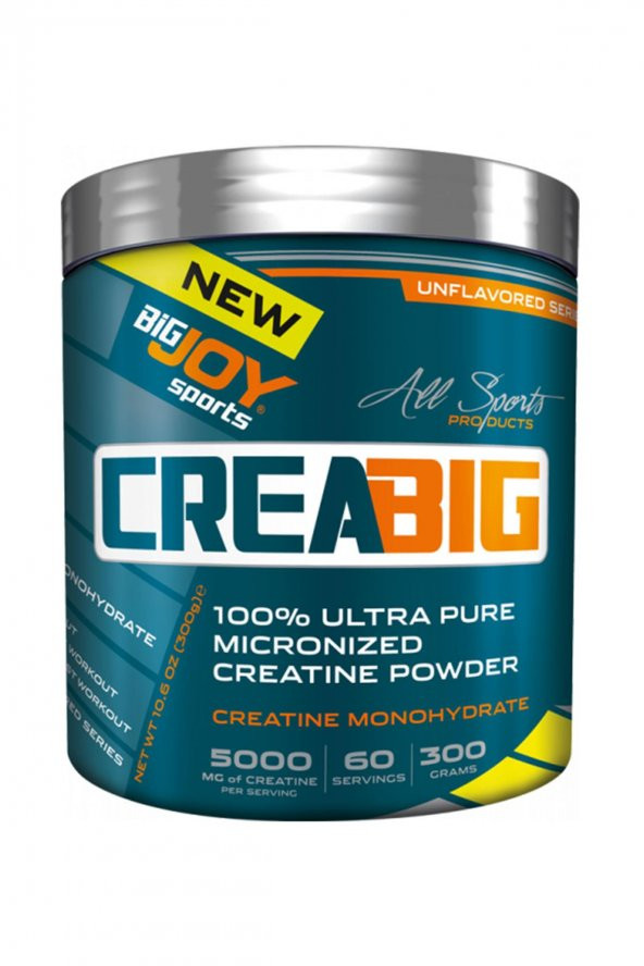 Bigjoy Sports CreaBig Micronized Creatine Powder 300 Gr Aromasız