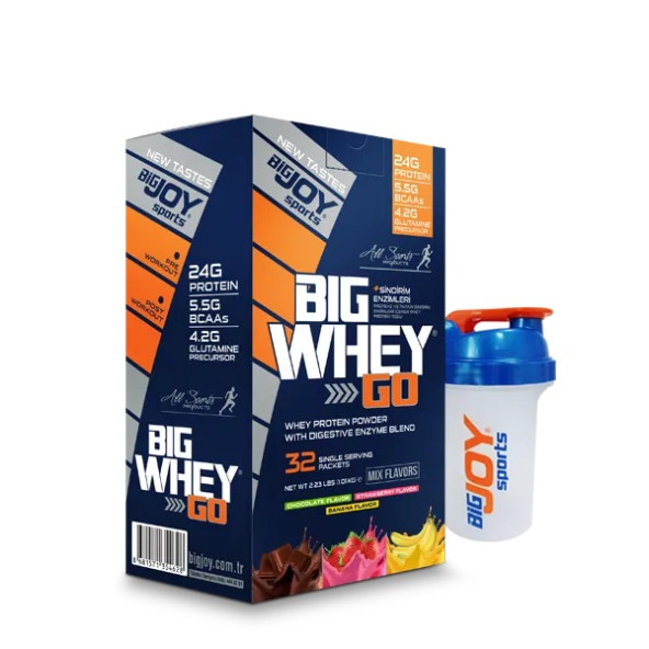 Bigjoy Sports Bigwheygo Whey Protein Tozu 32 Paket Mix (3 Aroma)