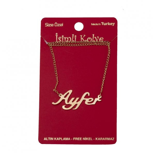 Ayfer isimli kolye
