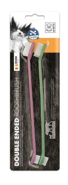 10106899 M-PETS ÇİFT TARAFLI DİŞ FIRÇASI 2Lİ