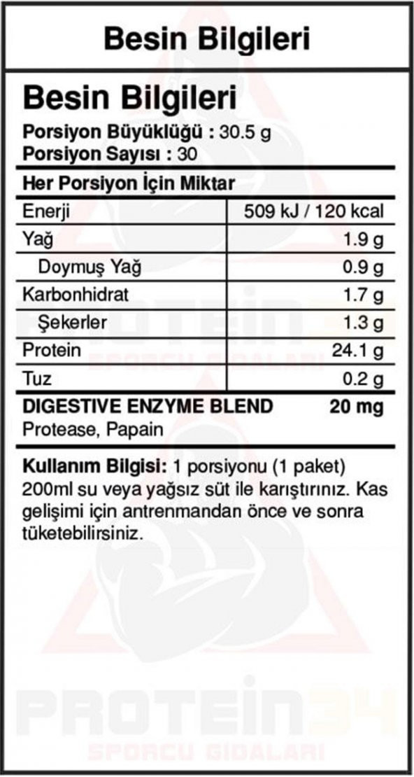 Bigjoy Sports Bigwhey Whey Protein Tozu 915 Gram Classic Muzlu - 2