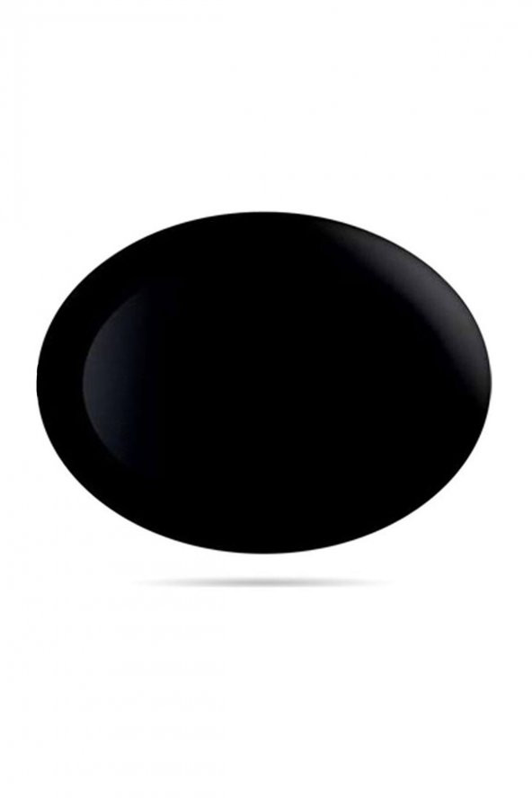 Luminarc Diwali Noir Siyah Kayık Tabak 4lü Set