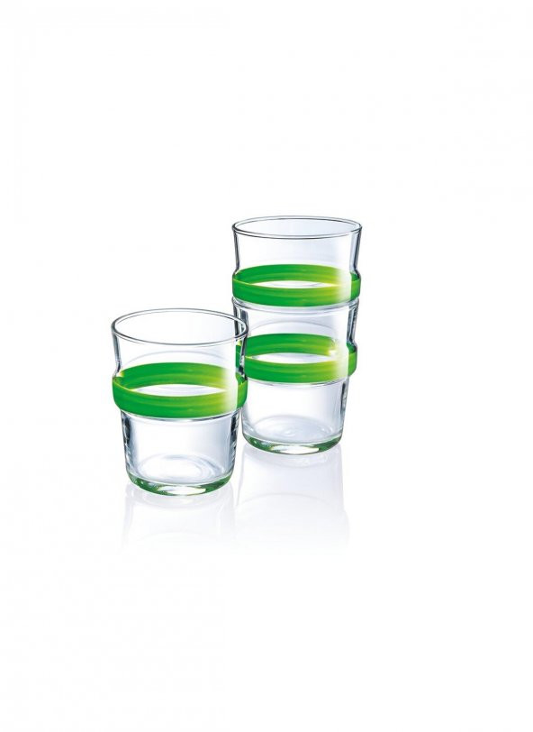 Luminarc Cadence Yeşil Su Bardağı 27 CL 6lı Set