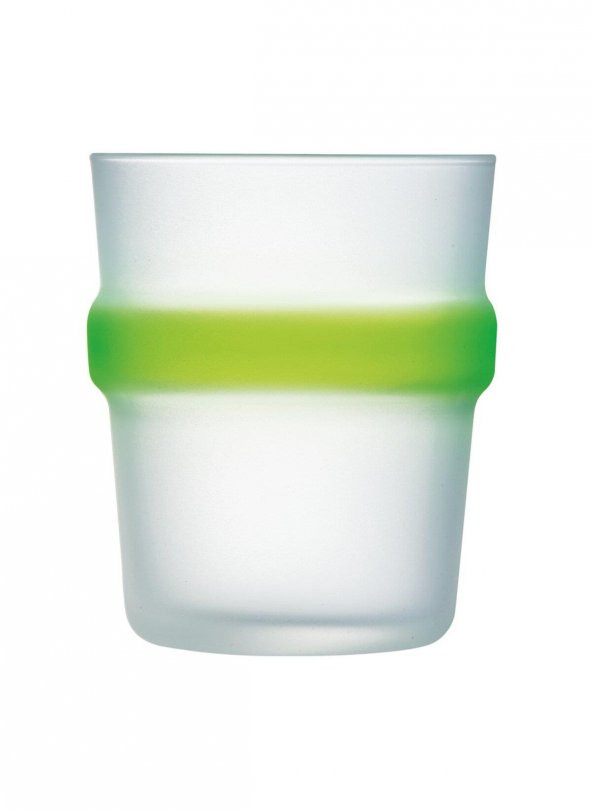 Luminarc Fluomania Yeşil Su Bardağı 27 CL 6lı Set